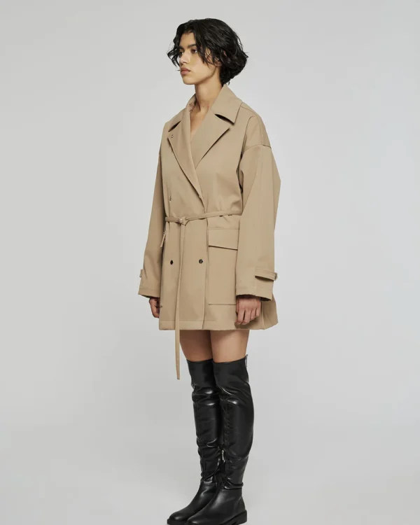 OOF WEAR | Trench Corto con Trapuntina