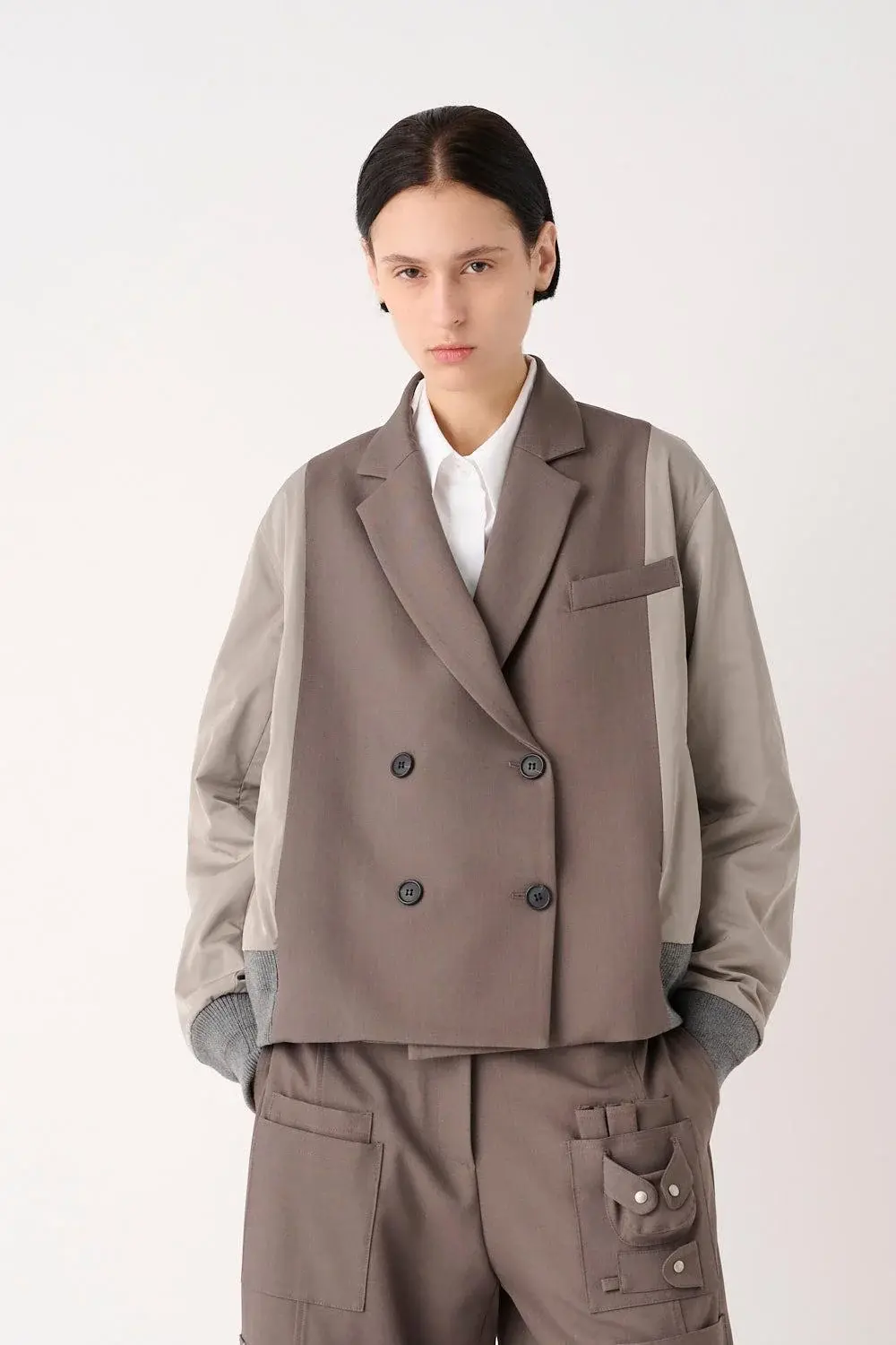Giacca Bomber MEI MEI J Fango | FYSIS STORE Giacca Bomber MEI MEI J Fango