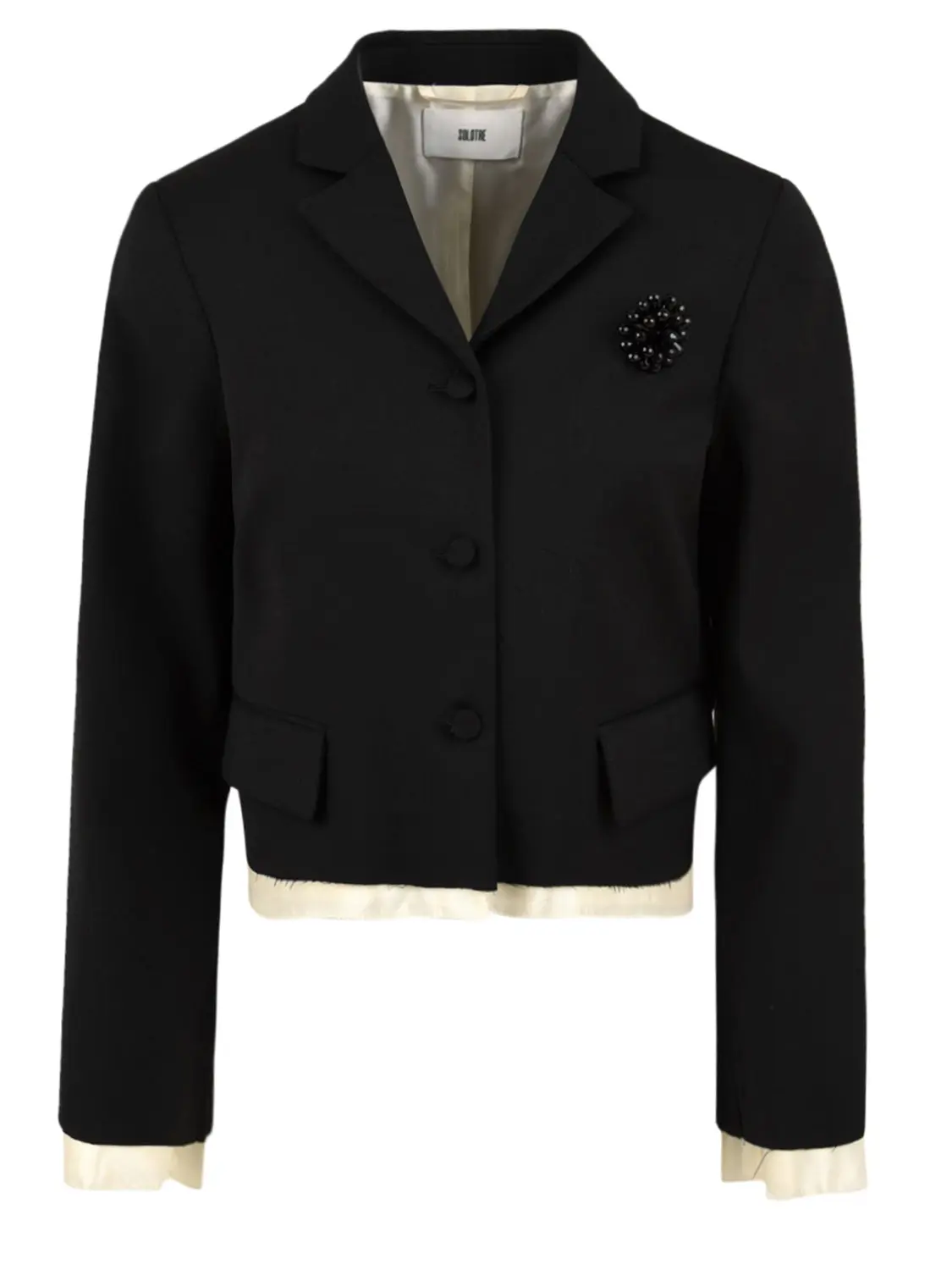 Giacca Monopetto Boxy Solotre | FYSIS STORE Giacca Monopetto Boxy Solotre