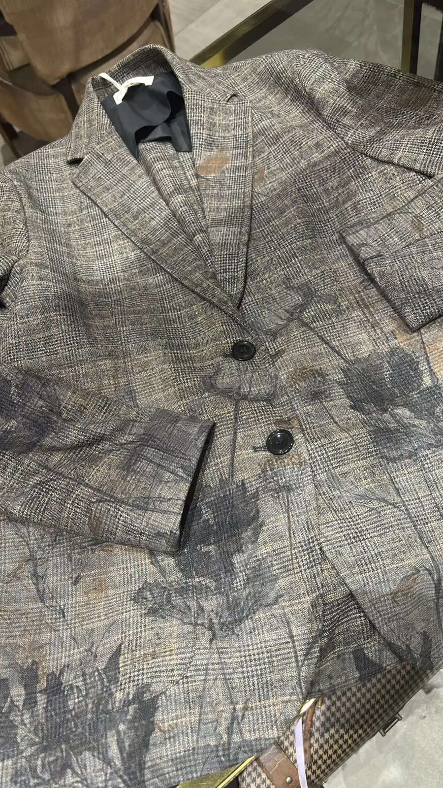 Giacca Galles Sissiottostyle Grigio Art à Porter | FYSIS STORE Giacca Galles Sissiottostyle Grigio Art à Porter - immagine 3