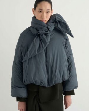 piumino con fiocco mei mei j inox
